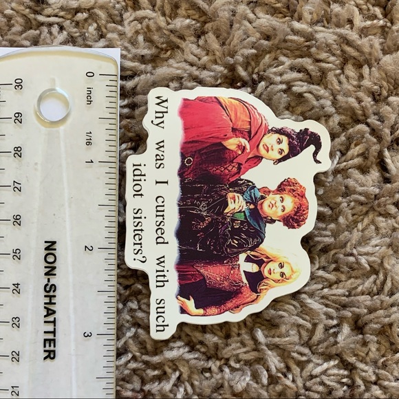 Hocus Pocus Vinyl Sticker Matte - Picture 2 of 2